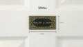 Personalised Arabic Name Door Sign | Islamic Geometric Bedroom Plaque | Custom 1 or 2 Names | Home Decor Gift | Black Gold